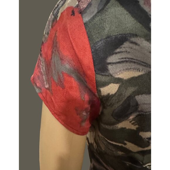 Banana Republic Dress Mad Men Joan‎ Floral cap sleeve Sheath A Line Retroglam - Picture 7 of 16